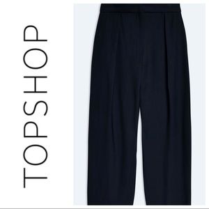 Topshop trousers high waist gray 8